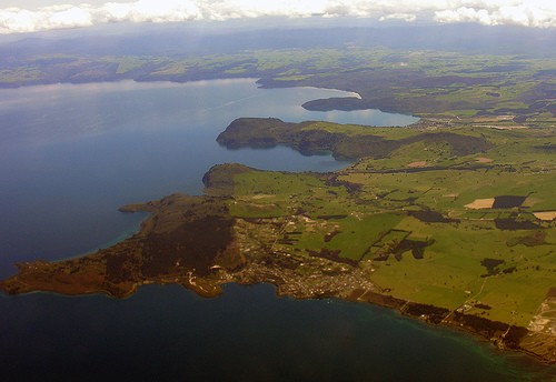 Northern shores of Lake Taupo